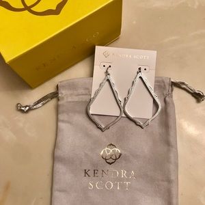 Kendra Scott Silver Sophee Drop Earrings